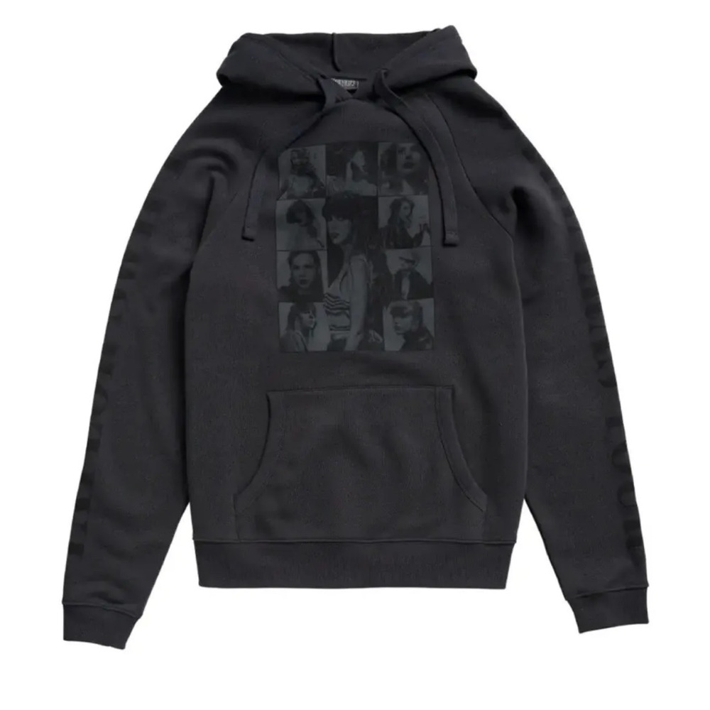 Taylor Swift Eras Tour Hoodie - Black, NWT size XL